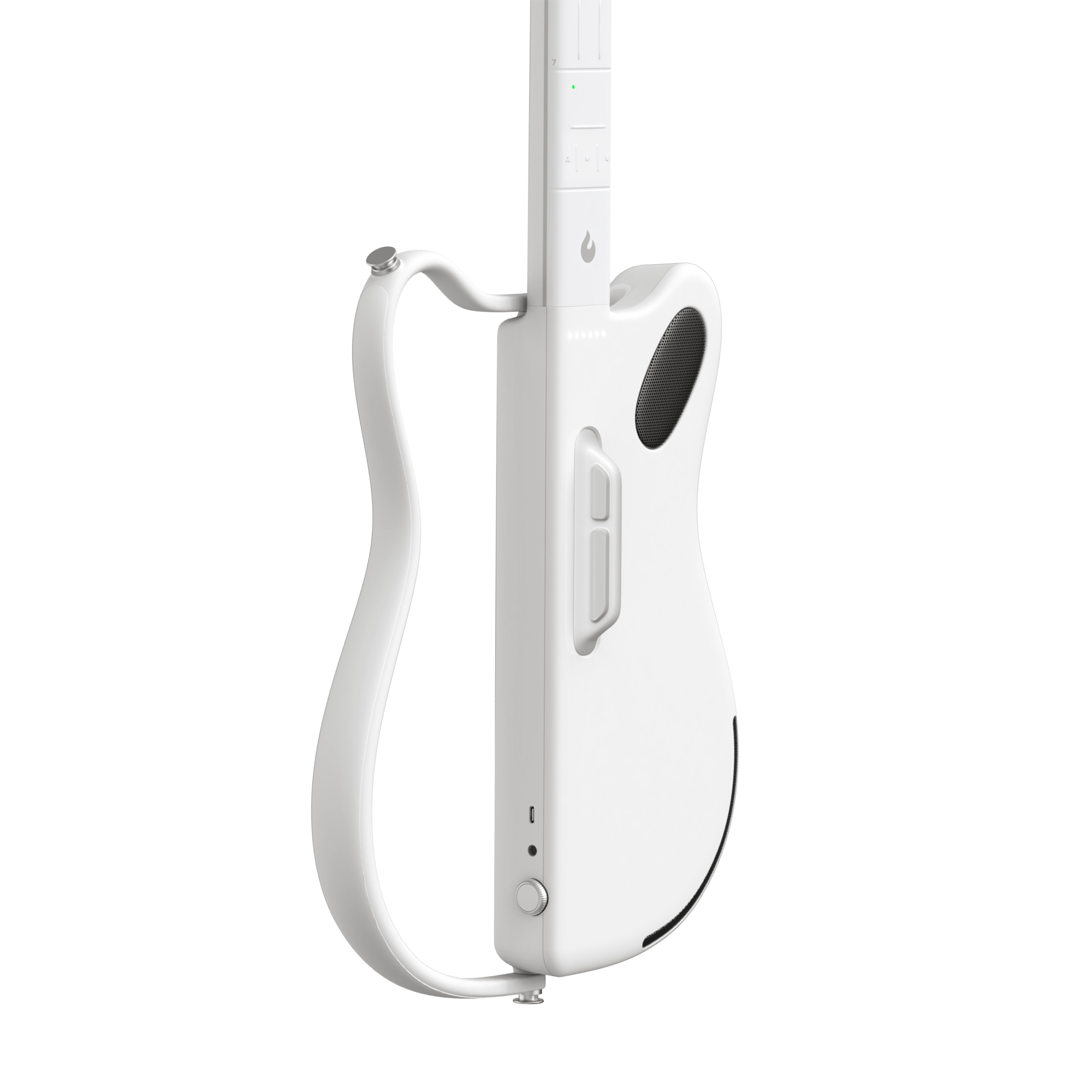 LAVA Sampler Guitar, Genie, White, Custom Travel Case LAVA Sampler Guitar, Genie, White, Custom Travel Case